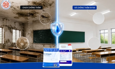 Sơn chống thấm cho trường học